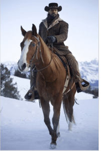 Django (Jamie Foxx) rides with confidence