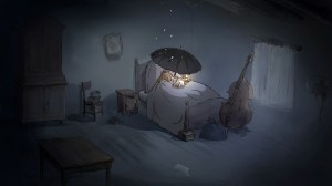 nighttime for the fugitives, Ernest & Celestine